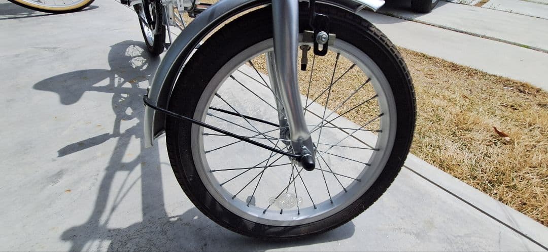 GW限定値下げ　Colano 折りたたみ自転車 シルバー