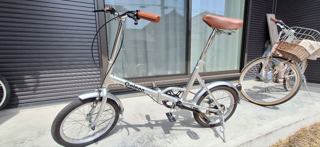 GW限定値下げ　Colano 折りたたみ自転車 シルバー