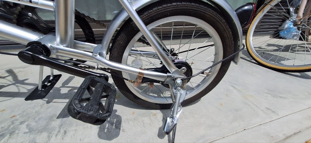 GW限定値下げ　Colano 折りたたみ自転車 シルバー