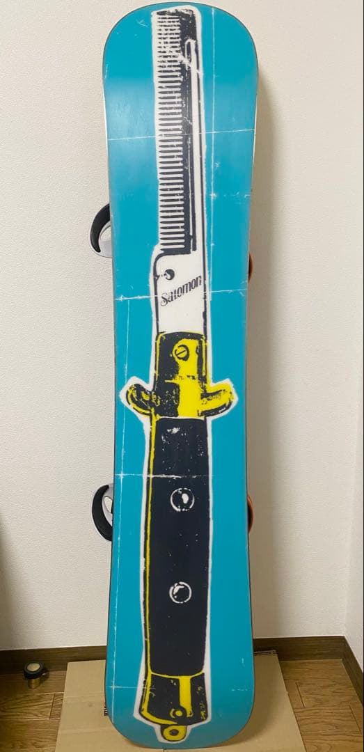 SALOMON スノーボード & FLUX バイン 147cm