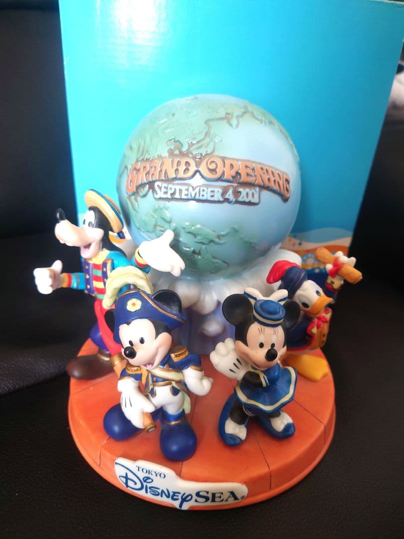 Disney Seaグランドオープンフィギュア　東京ディズニーシー置物★貴重 ★