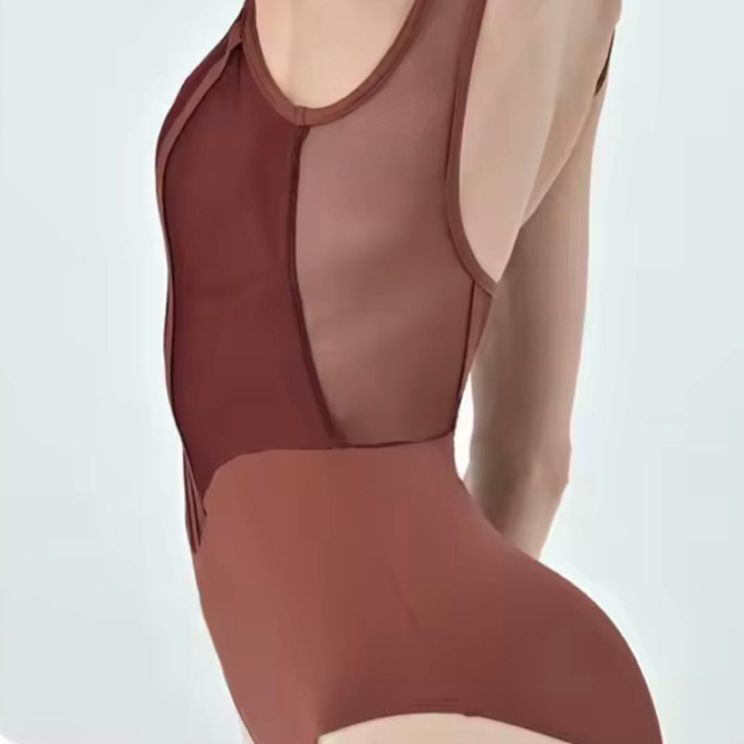 新品未使用 オクサイドレッド バレエレオタード M パッド付