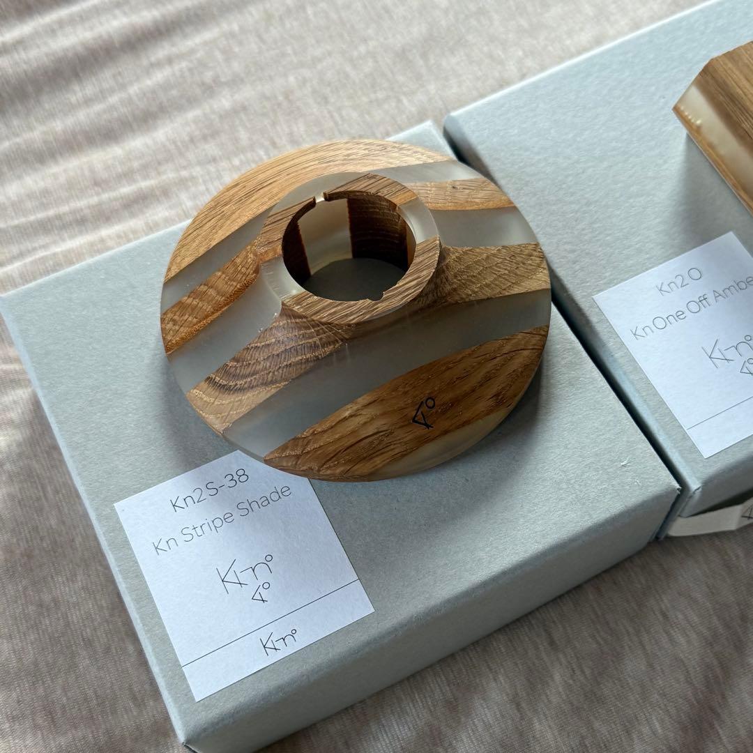 新品 KI-no ゴールゼロ ストライプ シェード ワンオフ アンバー セット