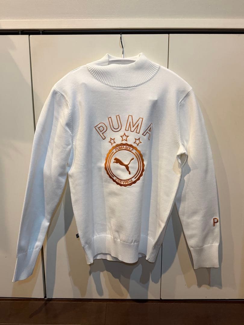【新品】PUMA GOLF 上下セットホワイト M ゴルフ 春 プーマ