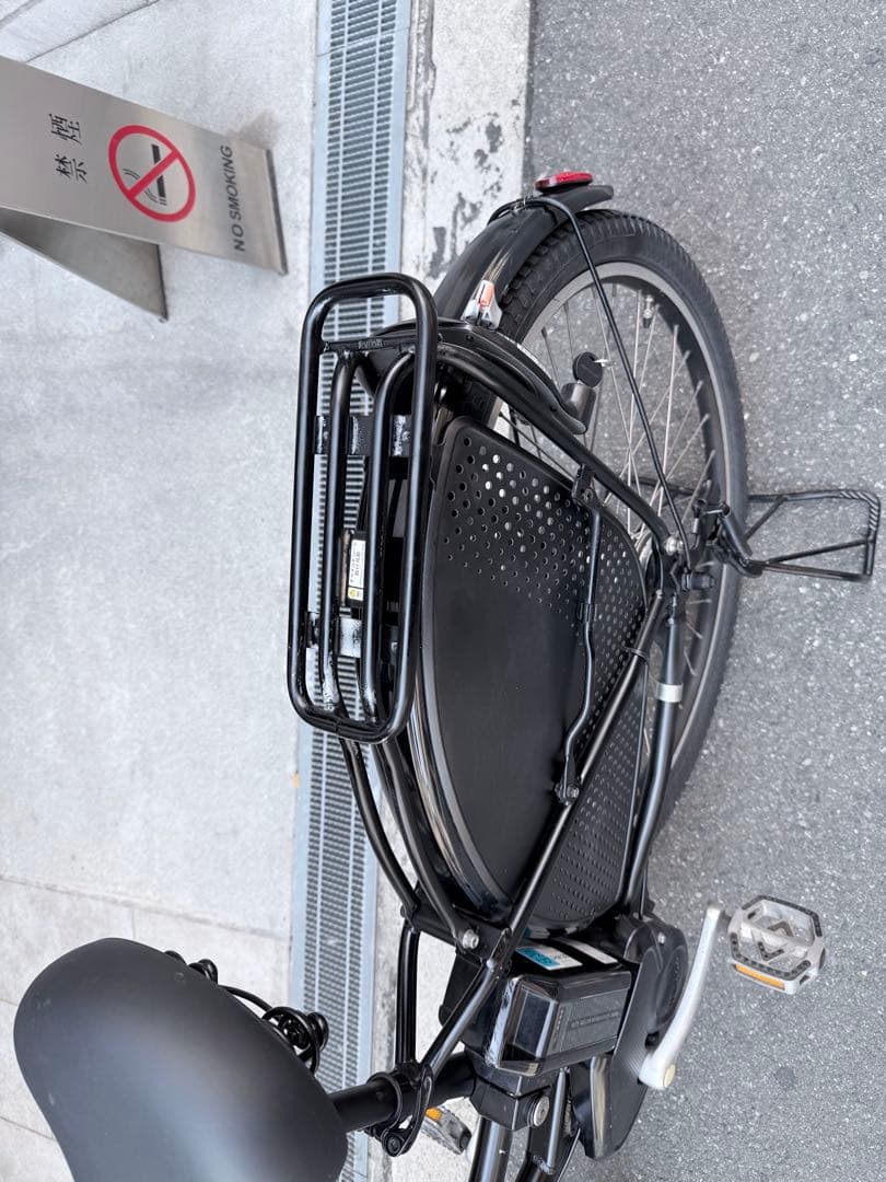 大阪府　ブリヂストン　HYDEE II 電動アシスト自転車 ブラック