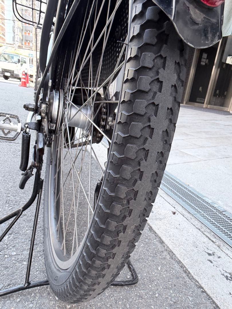 大阪府　ブリヂストン　HYDEE II 電動アシスト自転車 ブラック