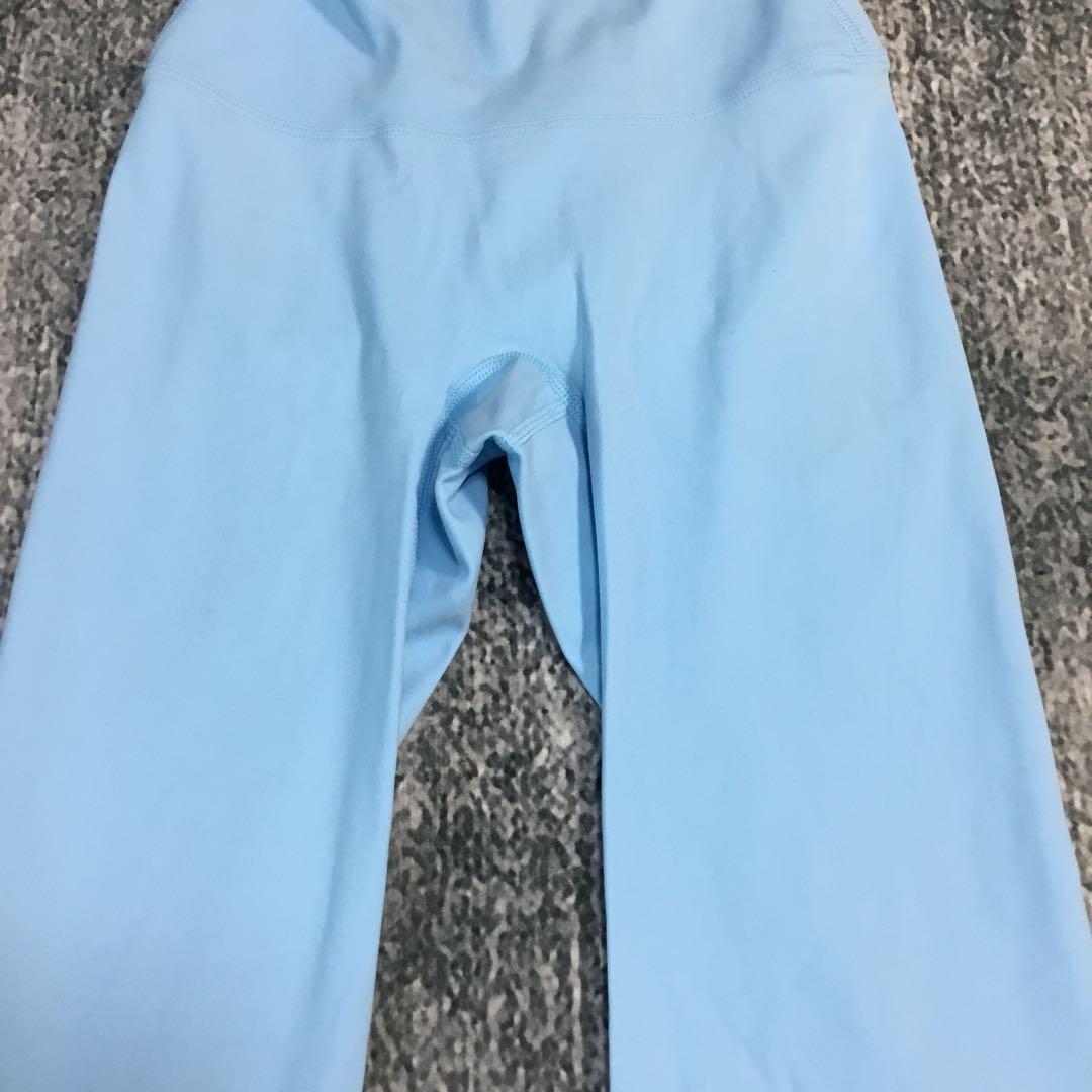 新品☆ LULULEMON 水色 ハイウエスト ヨガパンツ サイズ2