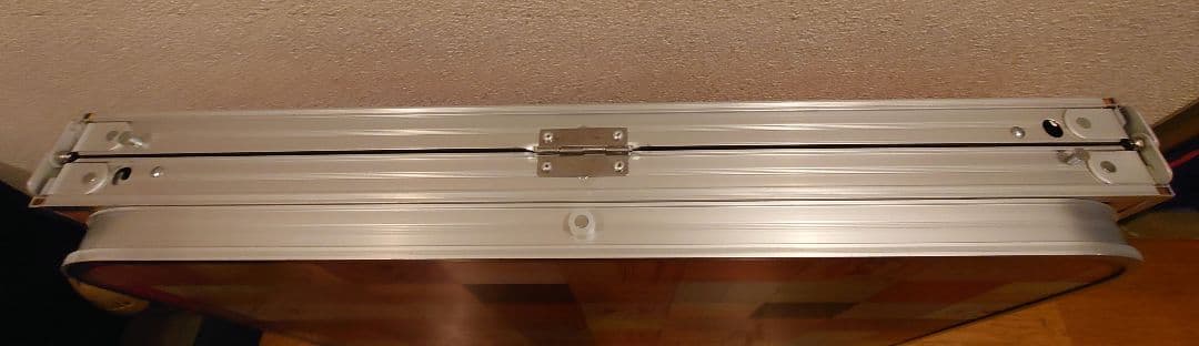 Coleman ナチュラルモザイクリビングテーブル 140cm 3つ折り収納
