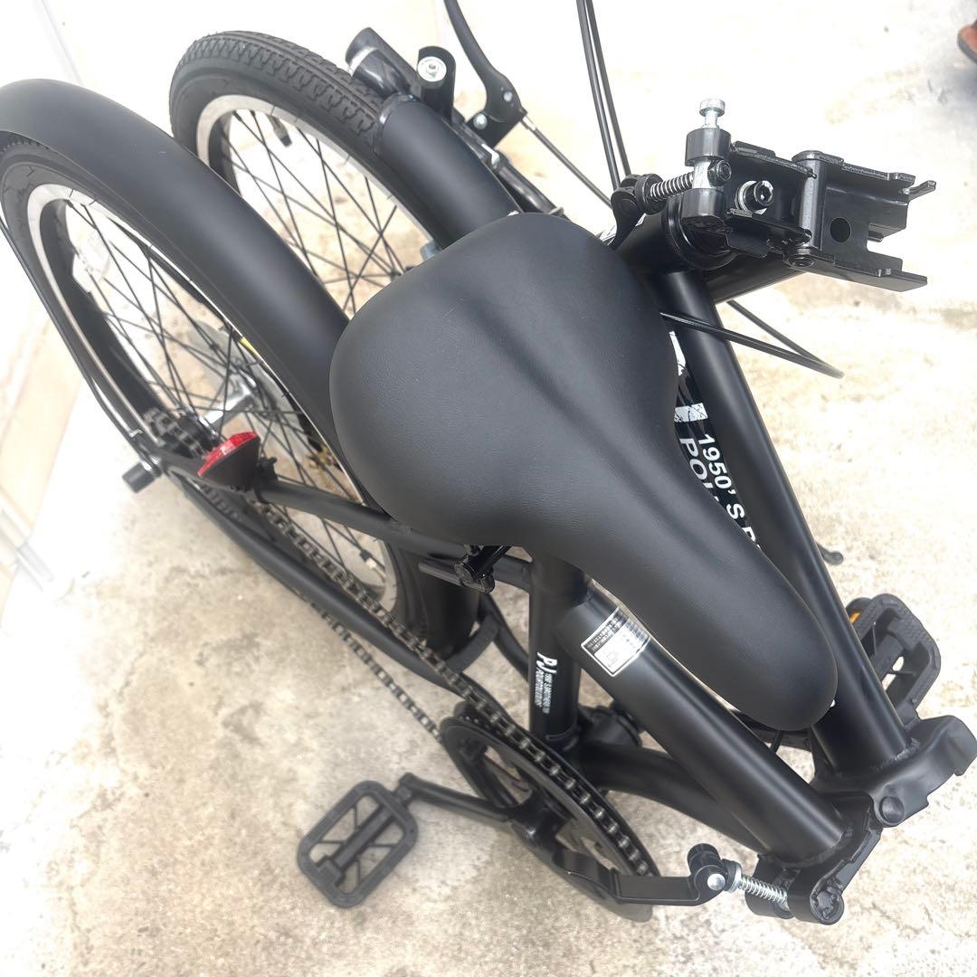 新品未使用 20インチ 折り畳み自転車 ブラック