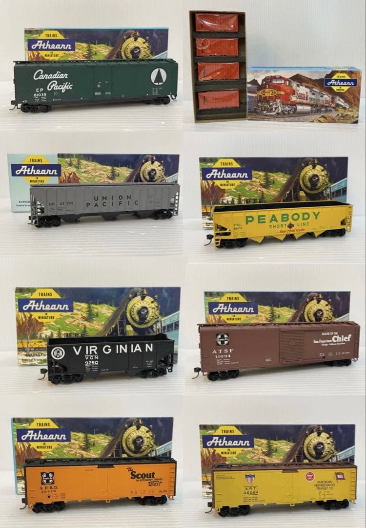 HOゲージ Accurail LIFE-LIKE Athearn 64台 まとめ