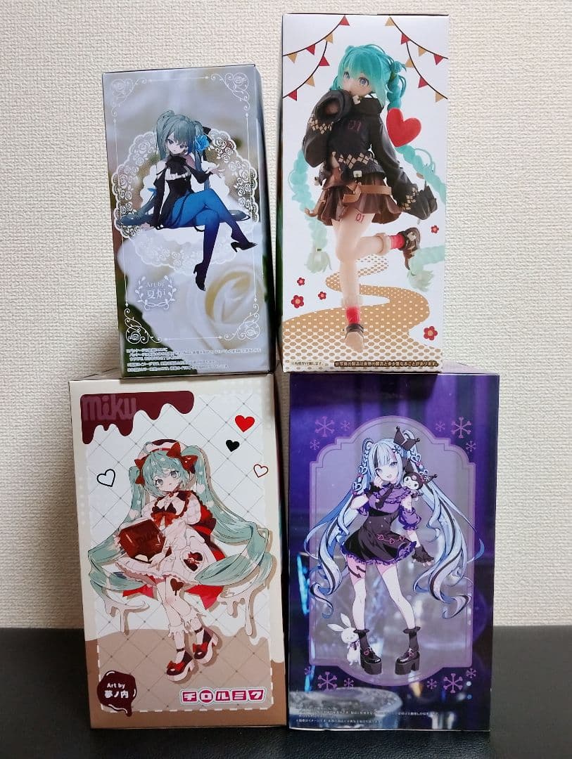プライズフィギュア 初音ミク 4体セット