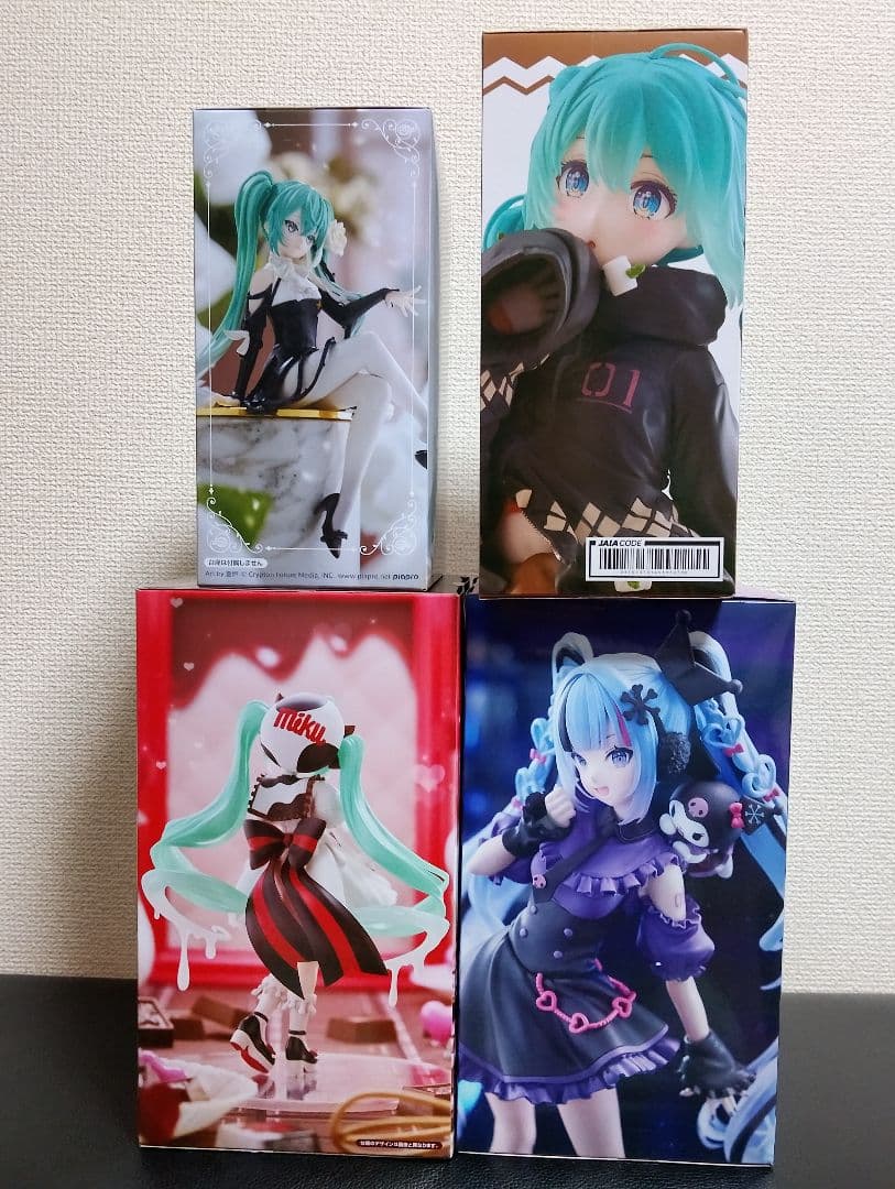 プライズフィギュア 初音ミク 4体セット