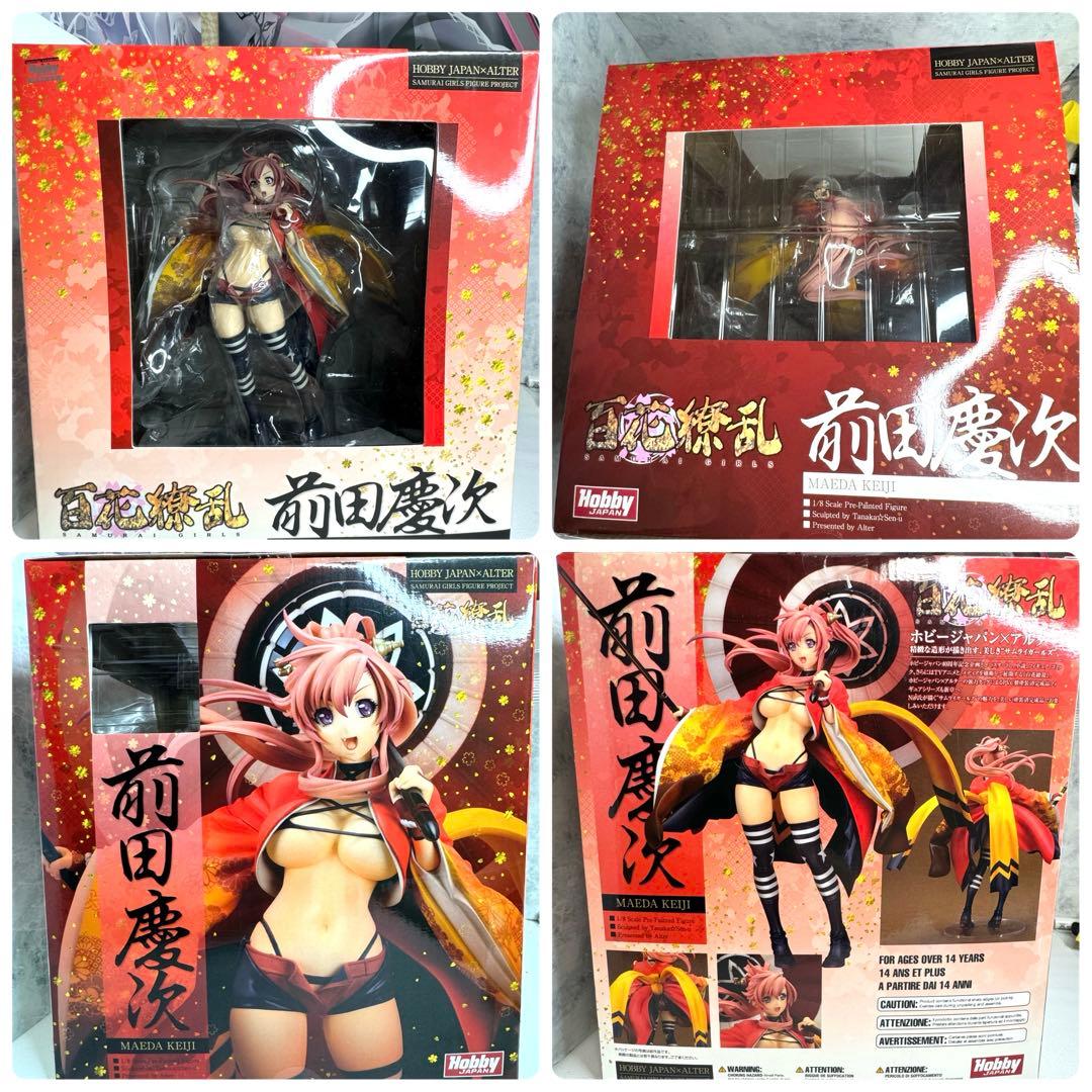 限定版 百花繚乱 前田慶次 1/8 アルター 開封美品 マット付き