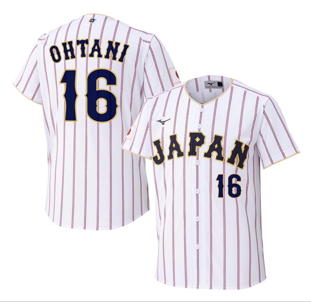 XOサイズ　ホーム　2026 WBC 大谷翔平 レプリカユニフォーム 侍ジャパン