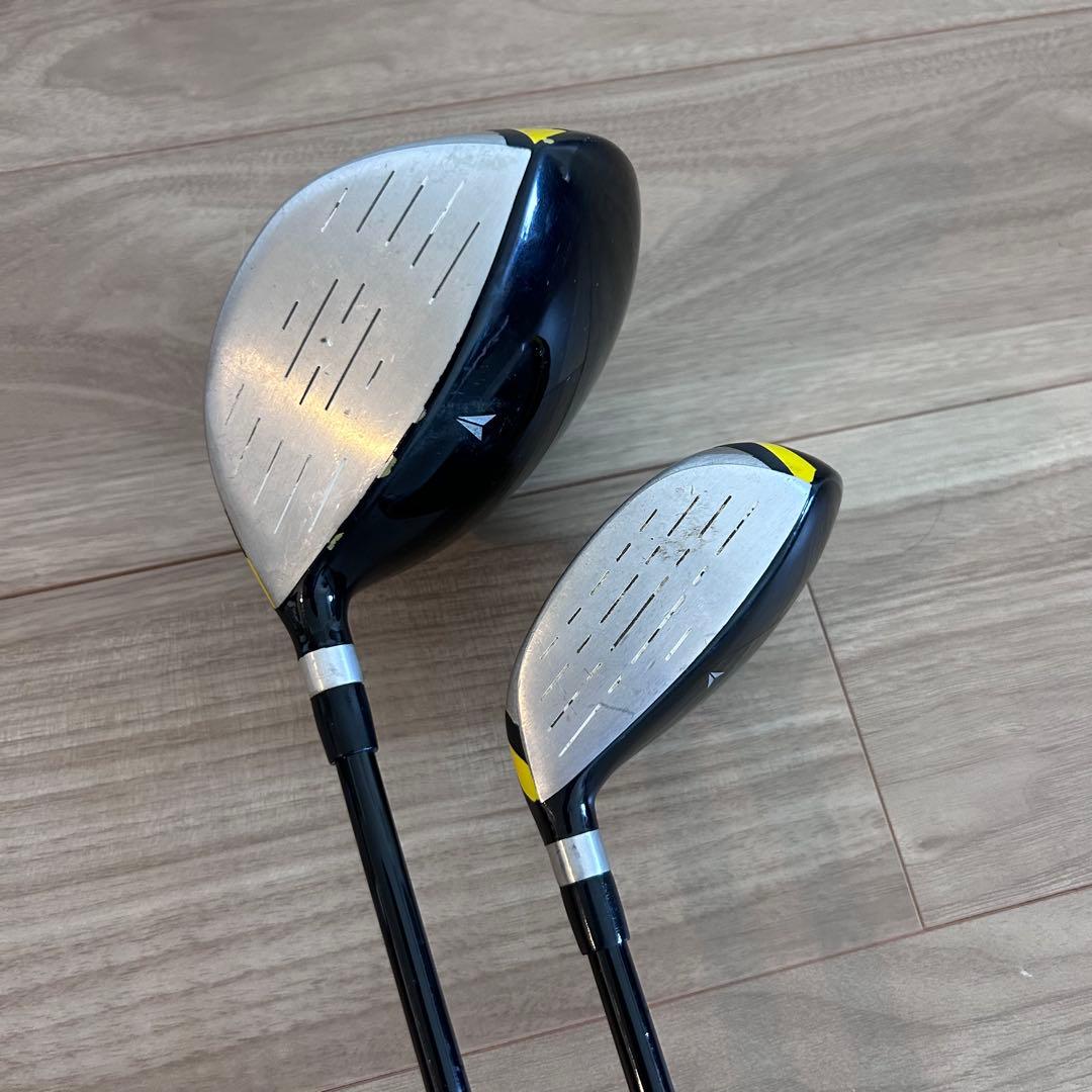 power bilt trx ゴルフクラブ8本 ドライバー アイアン セット