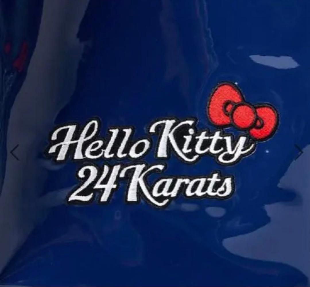Hello Kitty 24 Karats ネイビー ポーチ
