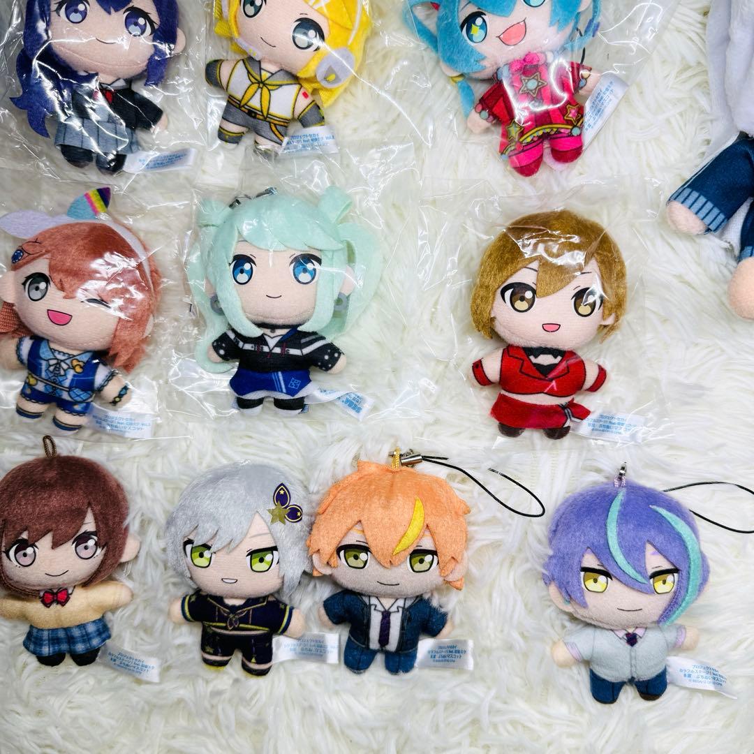 美品 プロセカ 初音ミク セガラッキーくじ ぷちぬい マスコット まとめ