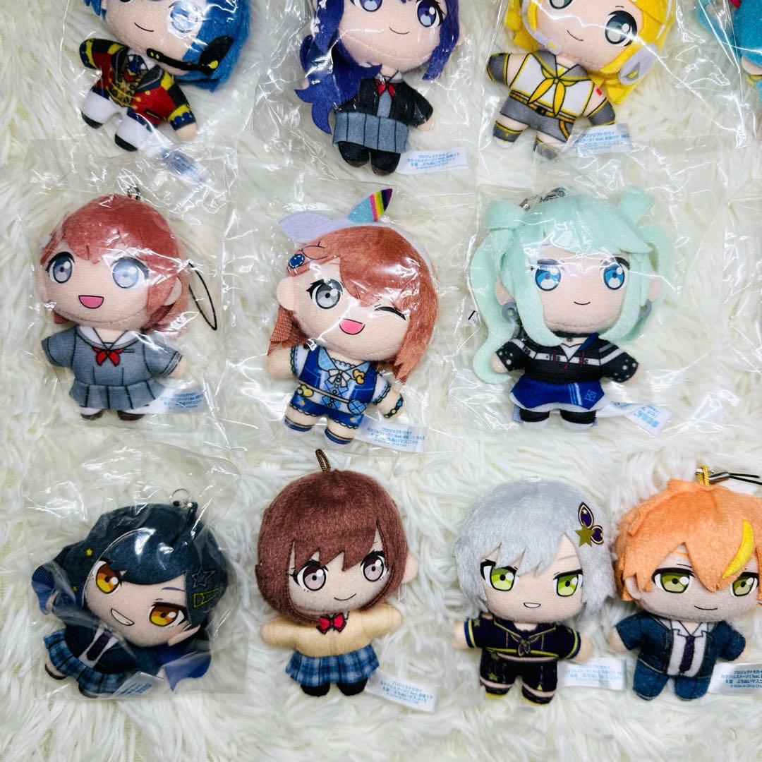 美品 プロセカ 初音ミク セガラッキーくじ ぷちぬい マスコット まとめ