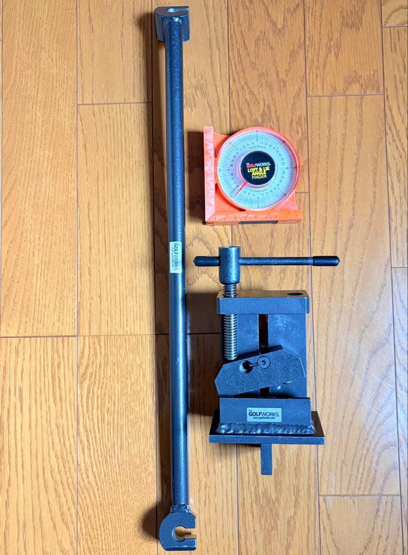 ロフト・ライ角調整　ベンディングマシン　(GOLF WORKS製) 3点セット