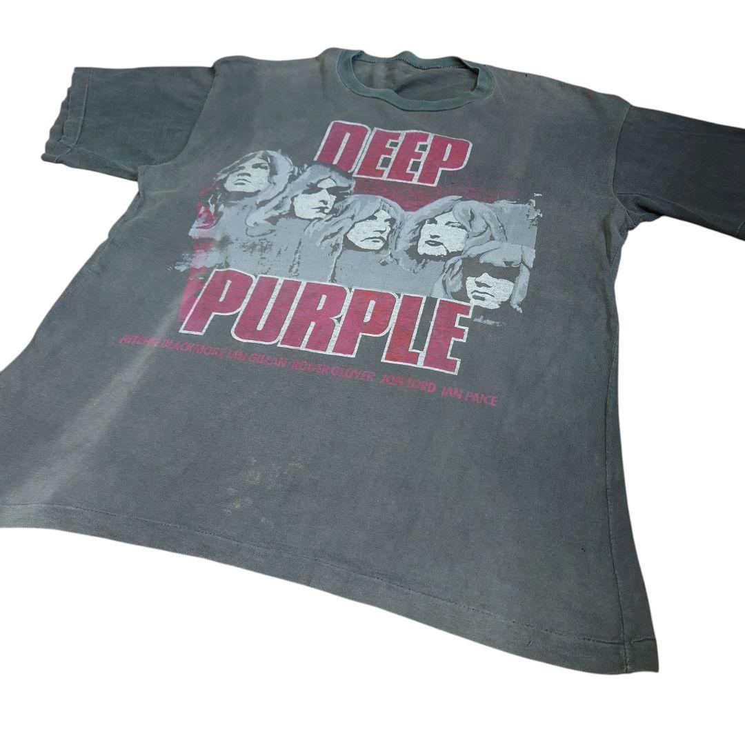 85年　The Knebworth Fayre　Ｔシャツ　ディープパープル