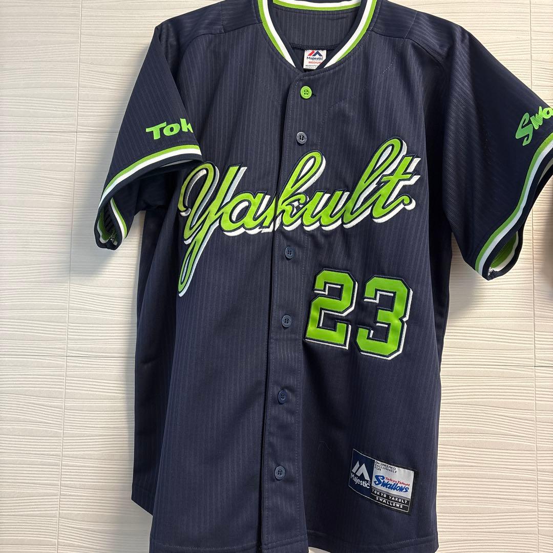 青木宣親　ビジターユニフォーム Mサイズ　東京ヤクルトスワローズ