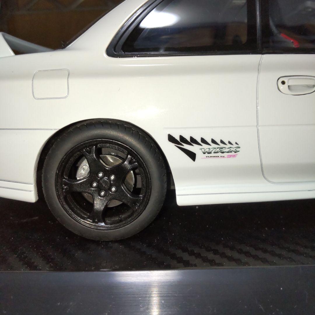 スバル インプレッサ WRX タイプR STi 1/18 ホビージャパン
