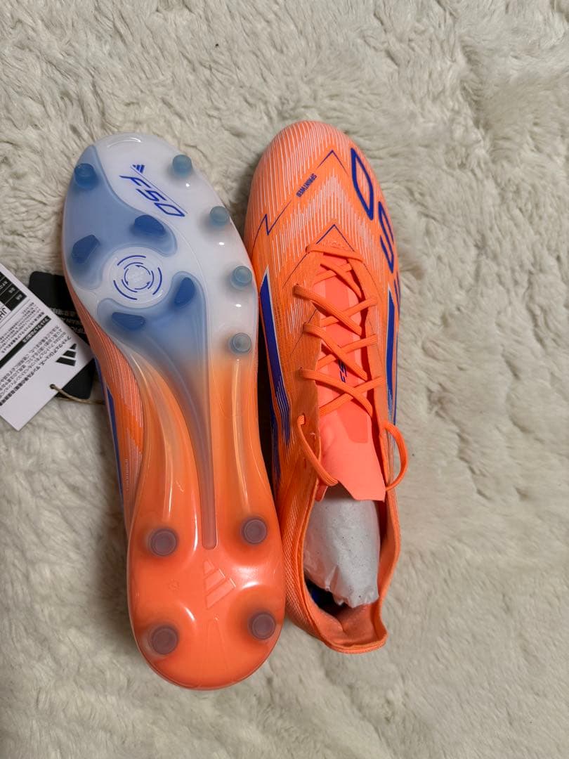 adidas F50 サッカーシューズ オレンジ/ブルー