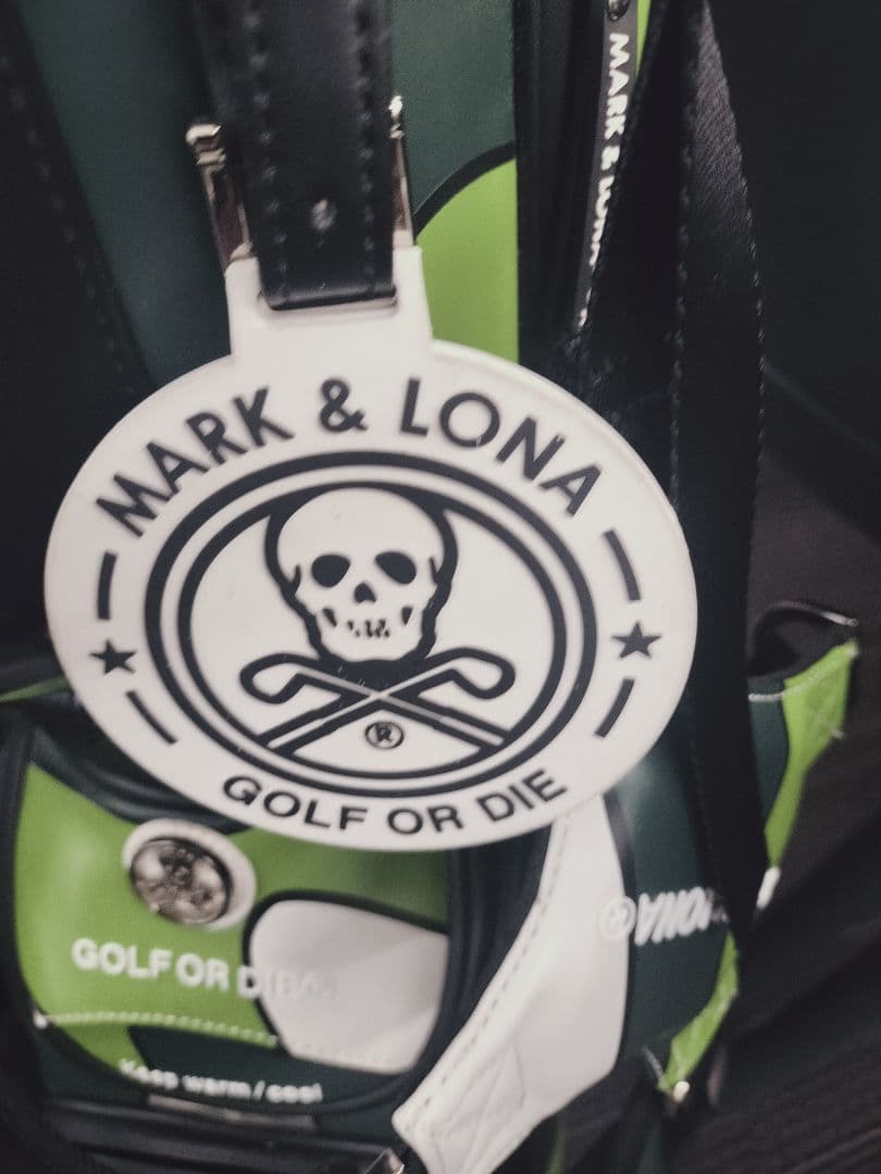 MARK & LONA キャディバッグ ・カートバッグ・ポーチ　3点セット