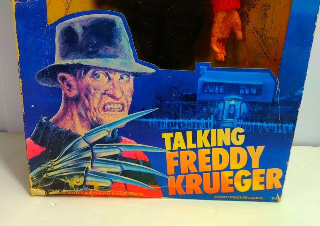 希少【未使用】エルム街の悪夢 フレディ Freddy トーキング フィギュア