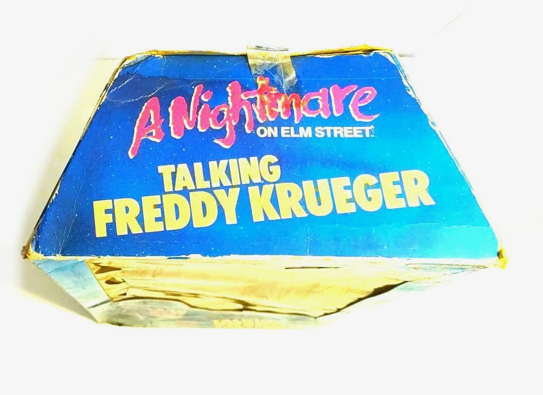希少【未使用】エルム街の悪夢 フレディ Freddy トーキング フィギュア