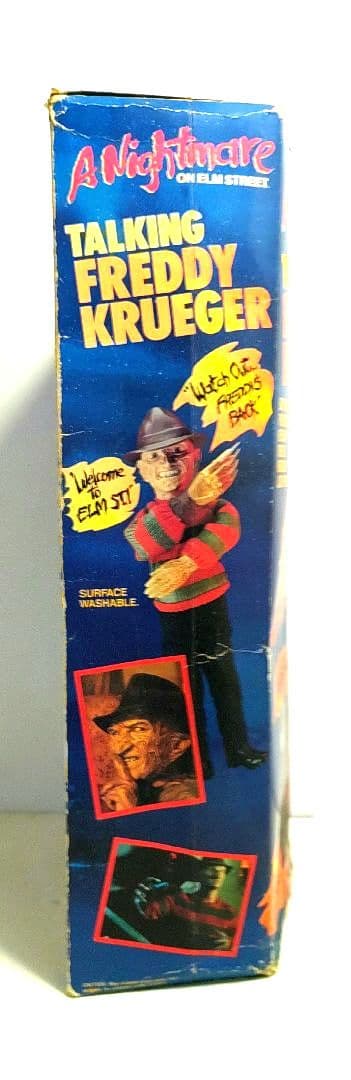 希少【未使用】エルム街の悪夢 フレディ Freddy トーキング フィギュア