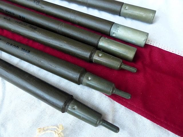 1968” 米軍実物 ナム戦 デッド!　テントポール　6本セット 軍幕 262