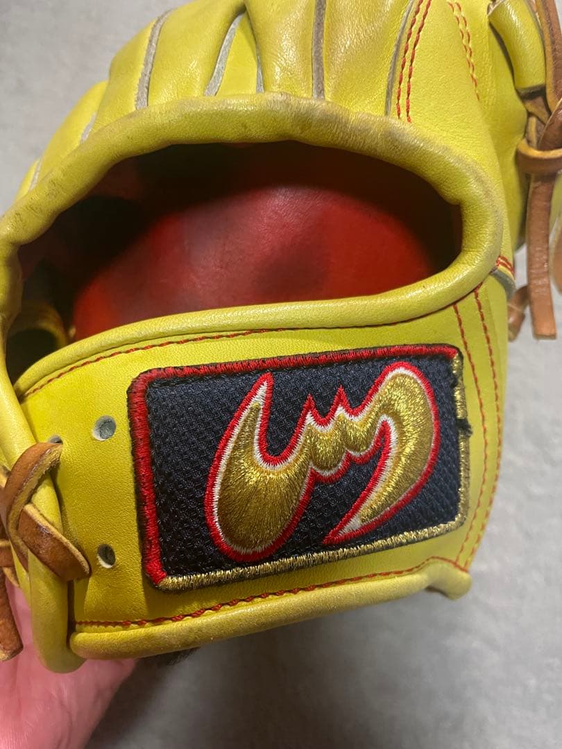Zeems イエロー 軟式内野野球グローブ　早い者勝ち