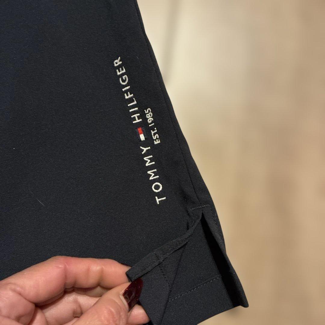 【試着のみ新品】  ゴルフパンツ レディース 黒　XS