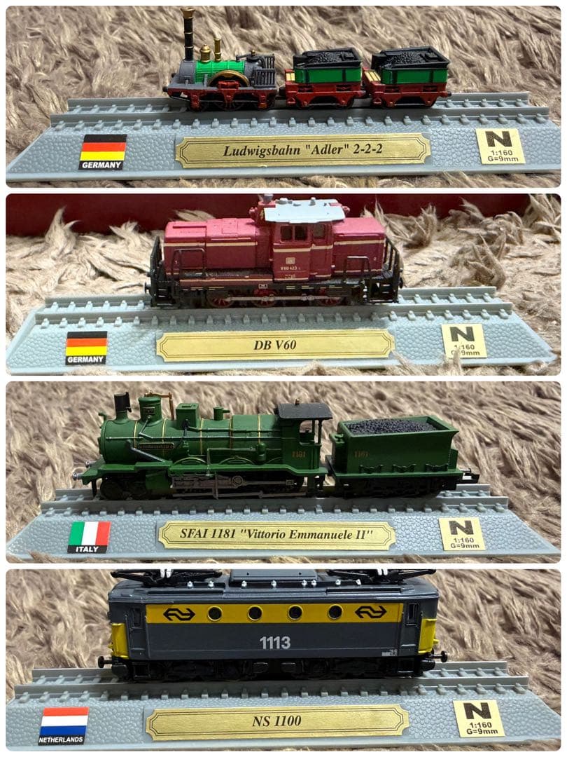 デルプラド 週刊鉄道模型コレクション 44台セット