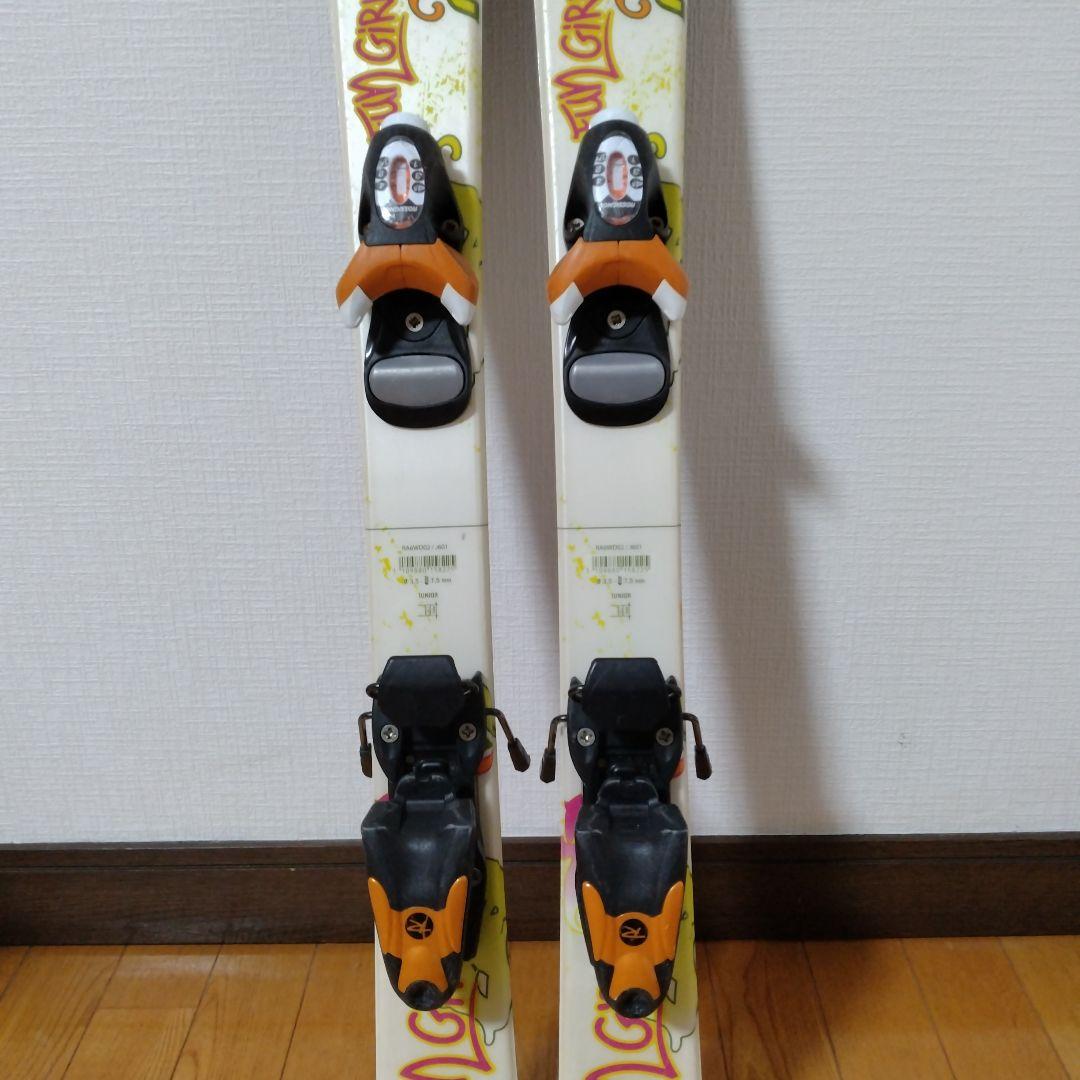 ROSSIGNOL FUN GIRL スキー板 バインディング付き　100cm