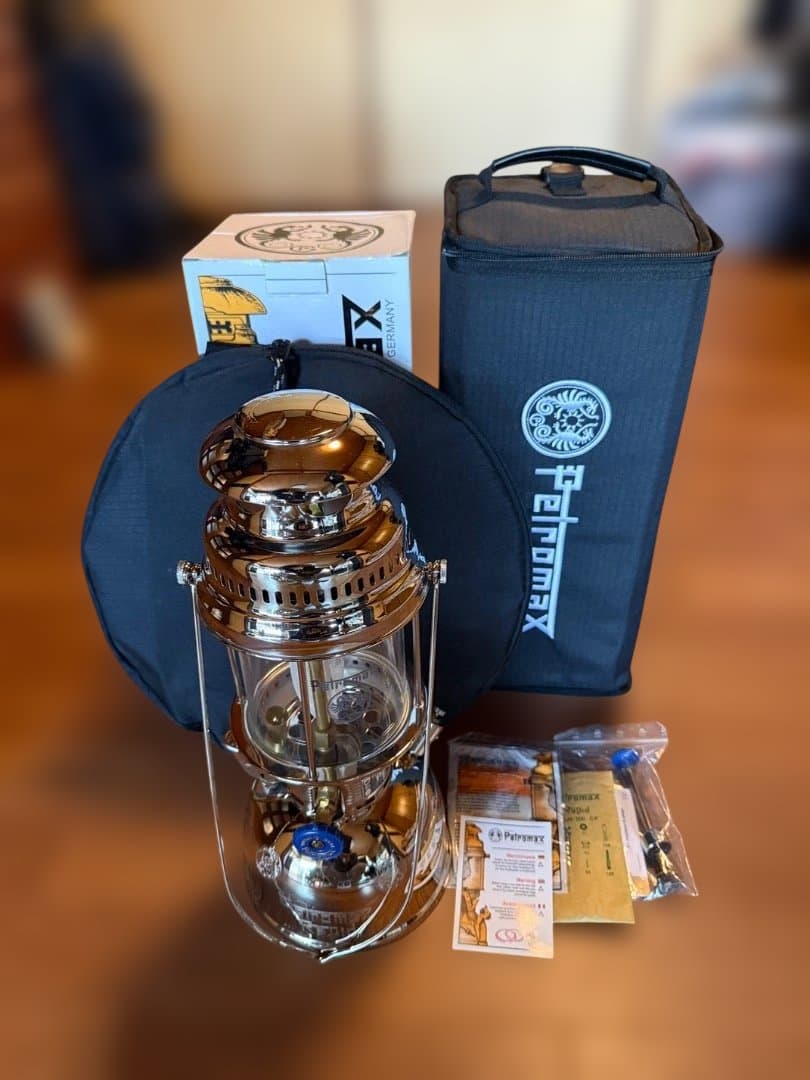 【新品未使用】Petromax HK500フルセット仕様（ニッケル）
