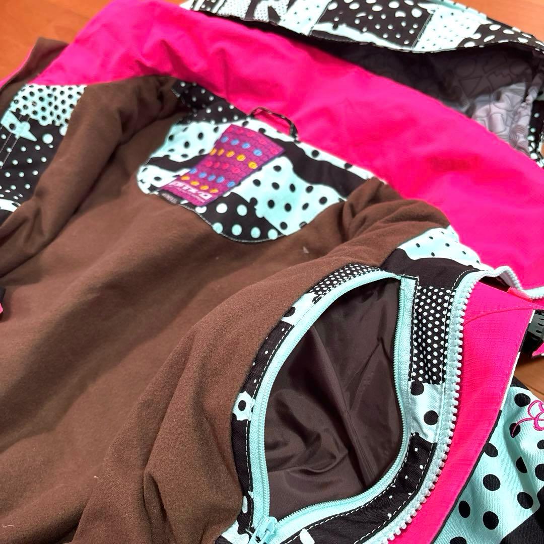 スノボ　ウエア　レディース　ジャケット　パンツ　ベルト　デッキパット　6点セット