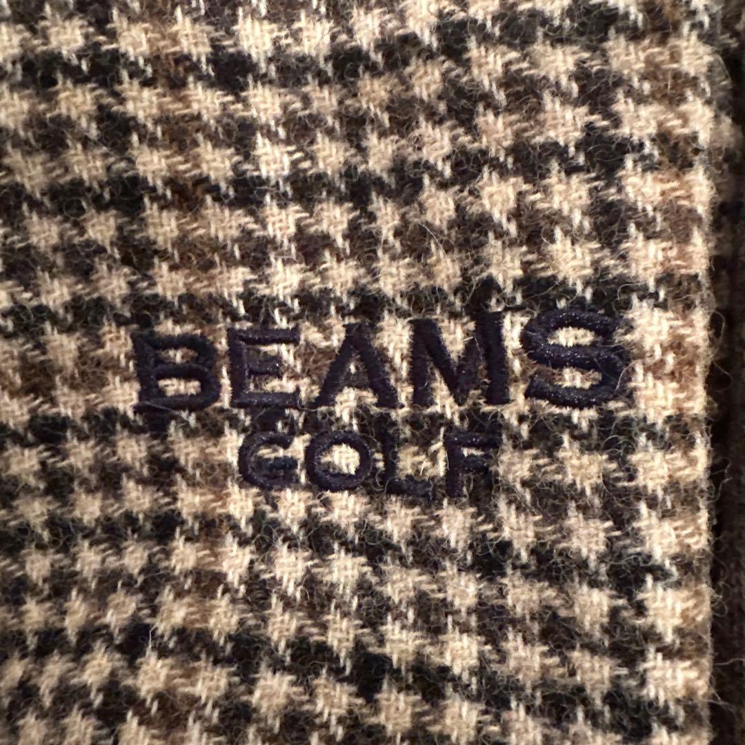 美品！BEAMS GOLF PURPLE LABEL チェックブルゾン