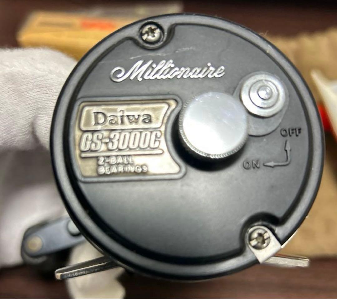 Daiwa Millionaire GS-3000C ベイトリールとルアー付