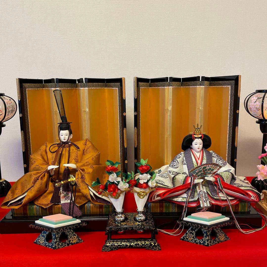 ①御雛様　三段飾り(別出品との3セット商品)