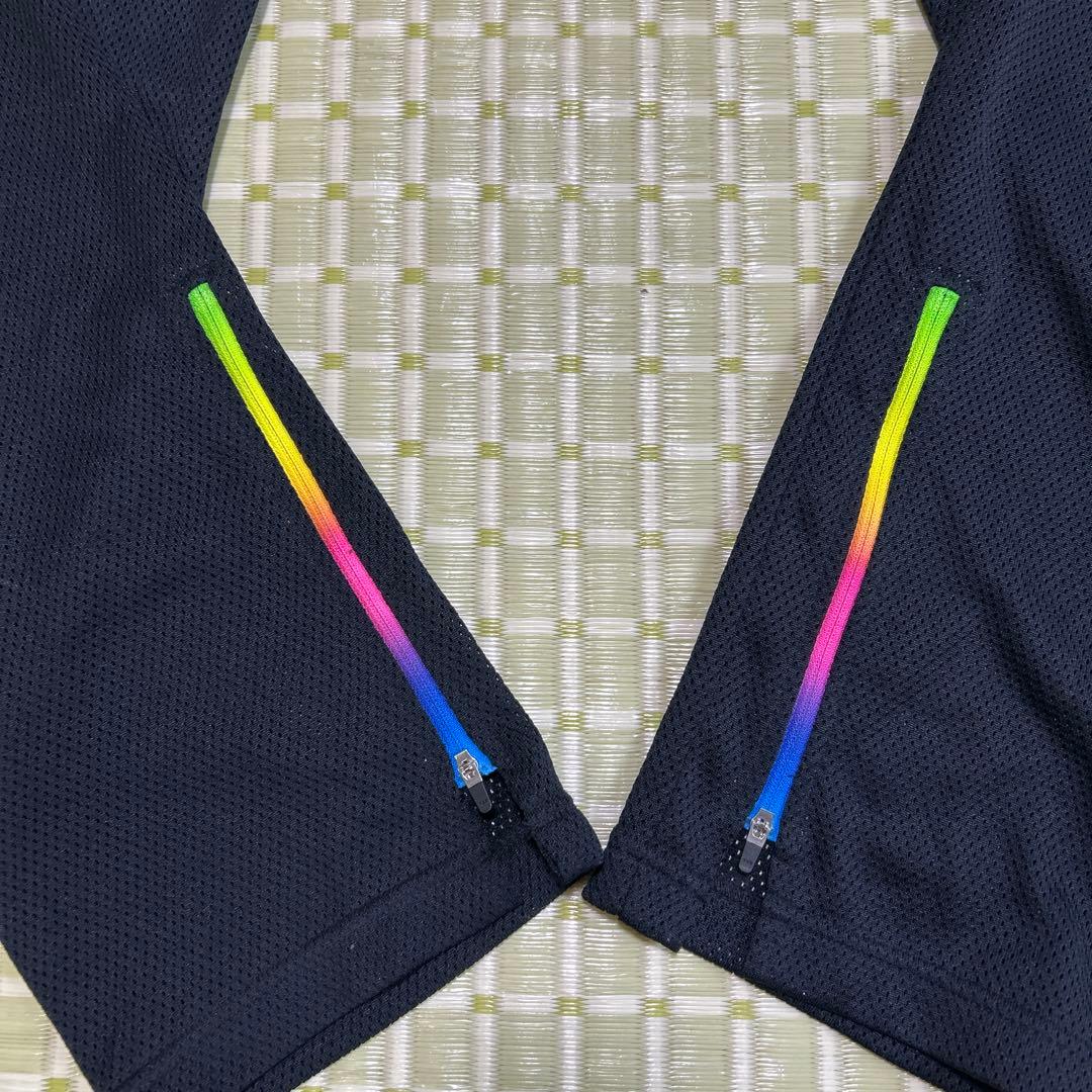YONEX ブラック　ウォームアップウェア上下セットアップ