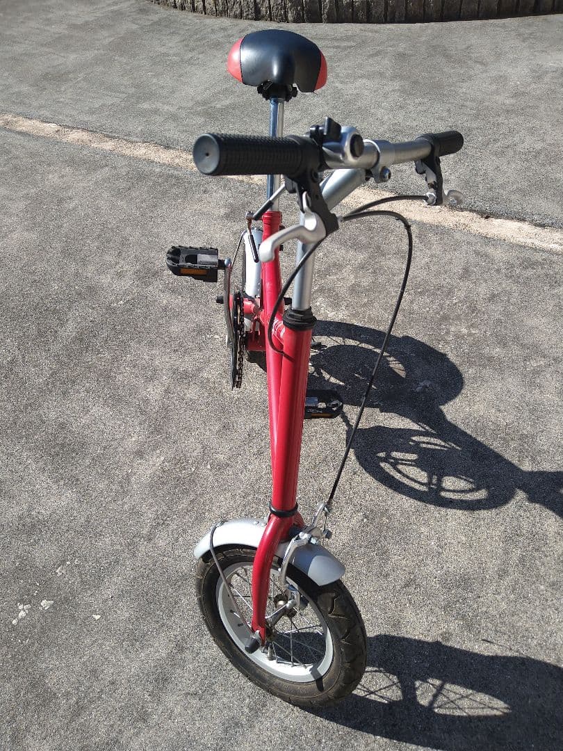 ANA 自転車　ミニベロ　12.5インチ　レッド