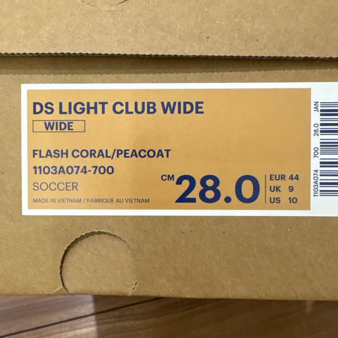 値下げ　asics DS LIGHT CLUB WIDE 28cm