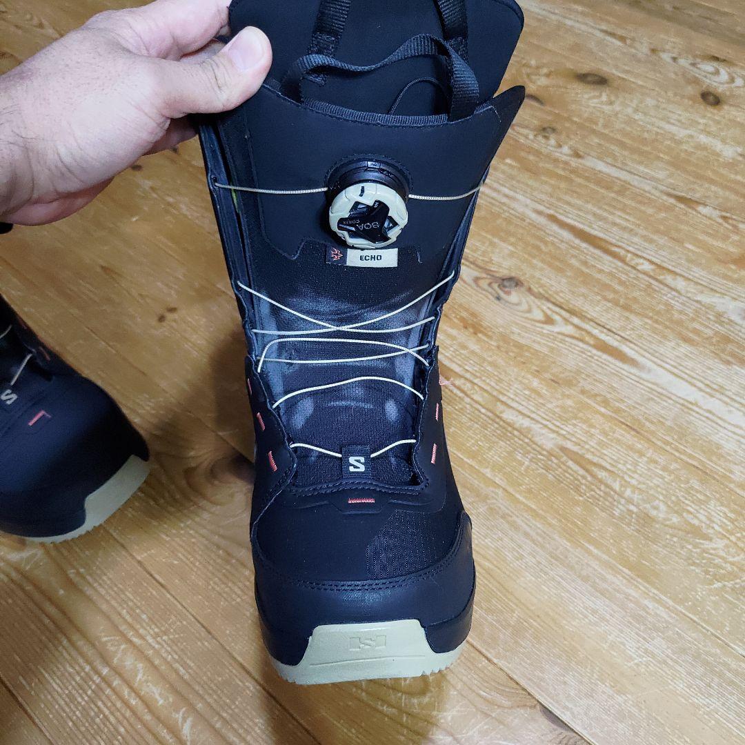 【23-24】salomon echo wide 27cm　スノーボード　ブーツ
