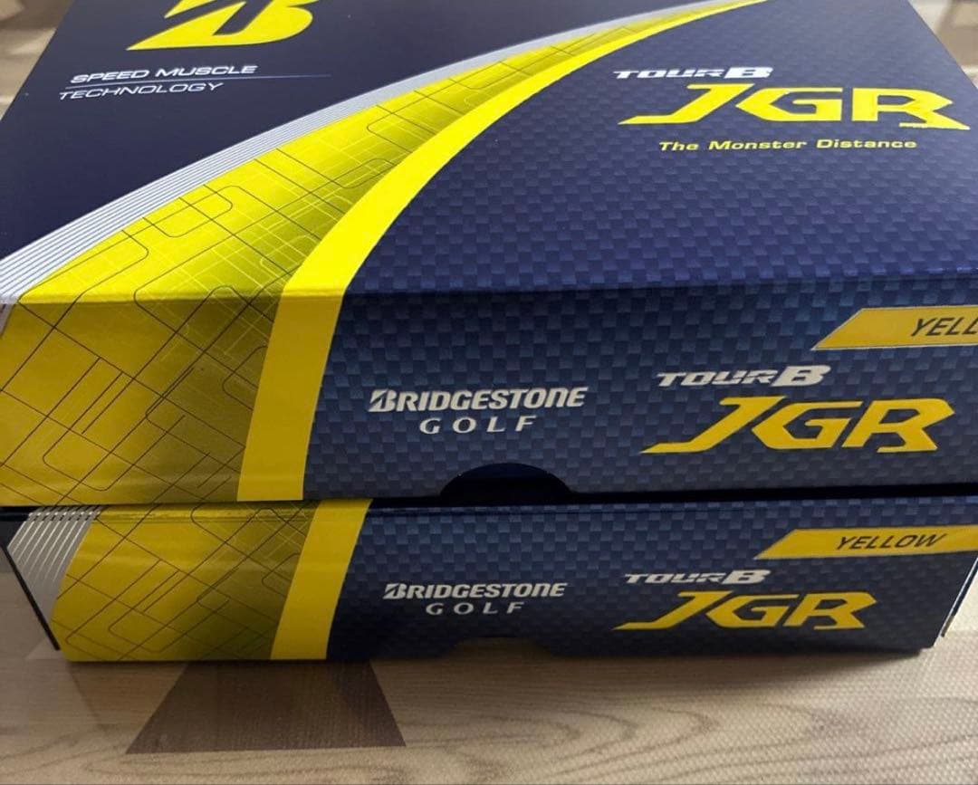 BRIDGESTONE TOUR B JGR イエロー 12個入り2ダースセット