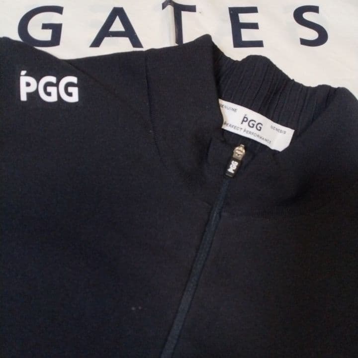 ⭐美品⭐パーリーゲイツ⭐ PGGデカロゴモック⭐濃紺⭐M⭐