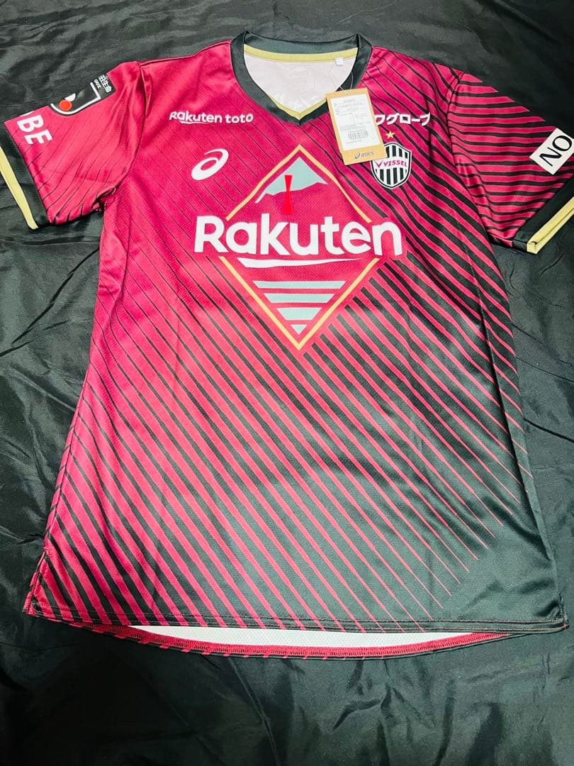 ヴィッセル神戸 川崎修平選手 サイン入り 2023Tシャツ