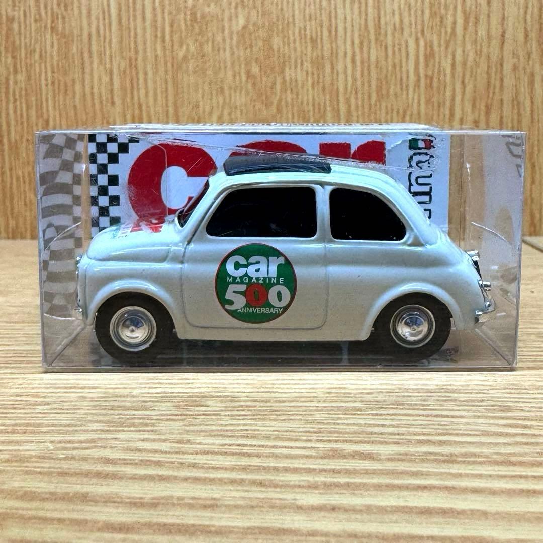 brumm【Fiat500】 Car Magazine 特注 限定ミニカー