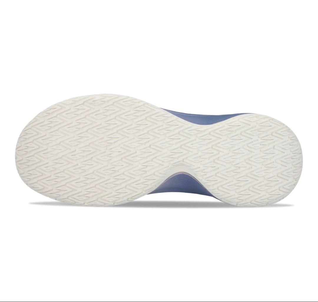 【ぐりこ】EGO BLAZE OFF WHITE×BLUE 25.5